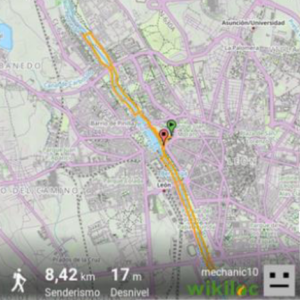 Recorrido VI Run for Parkinson's